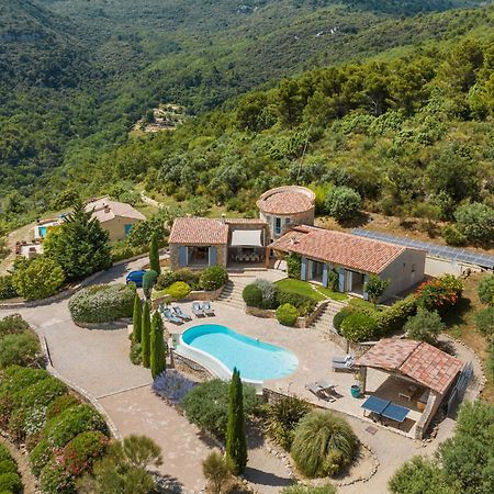 Villa La Genestiere - Familienoase Und Golfertraum Mit Infinity-Pool Und 180-Grad-Panoramablick Bis Zum Meer Сейан Экстерьер фото